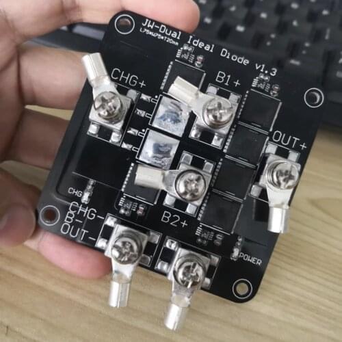 Ideal diode electric car calf three Battery Isolator intelligent switching 100A three battery refit