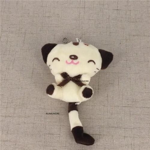 6CM Cat Toy , Plush Stuffed Cat Toy Doll , Key Chain Pendant Plush Toy Doll