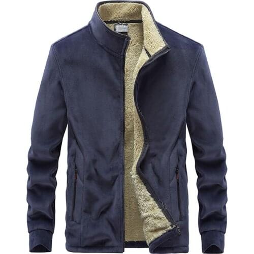 Winter Jacket Men Large size 5XL 6XL 7XL 8XL Casual Fleece coats Outerwear Sportswear Mens windbreaker Jackets and Coats