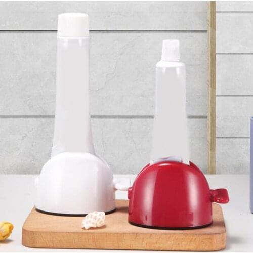 Multifunctional Toothpaste Rolling Squeezer Hand Cream Cleaner Dispenser Toothpaste Holder Extruder Bathroom Accessories