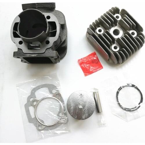 70cc Big Bore Cylinder Barrel Piston Kit with Head for YAMAHA BWS Bump 97-98 BWS Ng 97-98 BWS Original 97-98 47mm/10mm