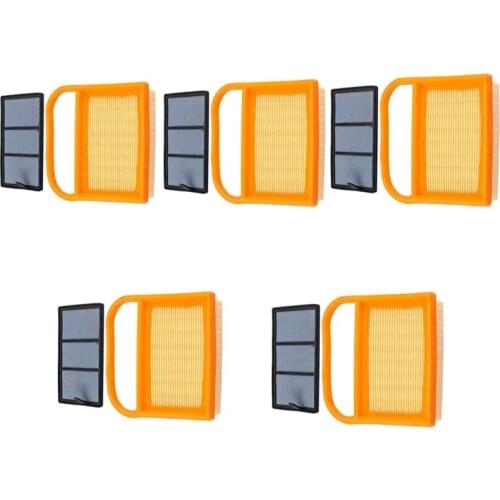 Hot 5 pcs Air Filter Set for STIHL Ts410 Ts420 TS 420 Concrete Cutting Saw Replacement 4238-140-4402