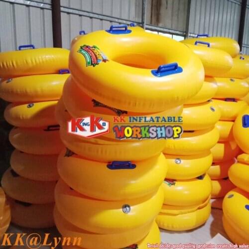 Wholesale 2020 New Inflatable Snow Tube Ski Sledge, Towable Water Skiing Circle