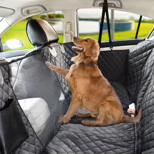 Pet Dog Car Seat Cover Waterproof Pets Transport Carrier Car Hammock Backseat Protector Mat for Small Large Dogs Supplies