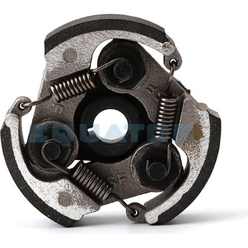 2 Stroke Aluminum Complete clutch pads springs for 47cc 49cc gas minimoto pocket bike mini dirt bike crosser quad atv motorcycle