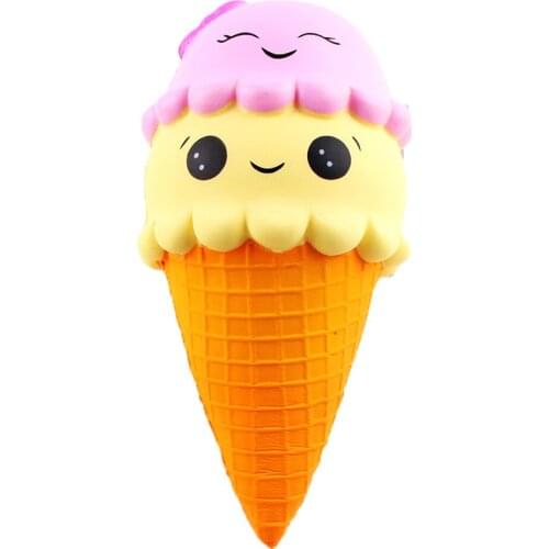 Squee Squis Small Double Butterfly Ice Cream Carry Toys Slow Antistress for hands Rising Scented Relieve Stress Toy GiftsL1216