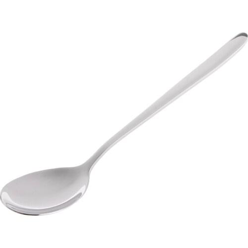 Restaurant Polished Stainless Soup Spoon Serving Teaspoon Cutlery 4 Colors