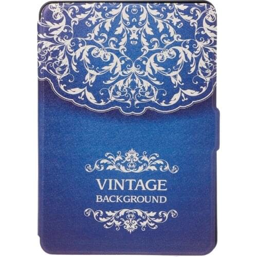 Slim Faux Leather Protective Shell Cover For 6\" Amazon Kindle Paperwhite 1/2/3