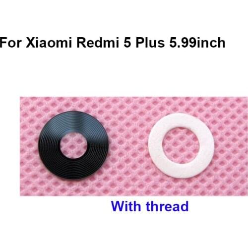 Replacement Back Rear Camera Lens Glass For Xiaomi Redmi 5 Plus Red mi 5plus