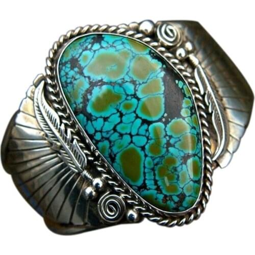 Vintage Women Rings Retro Feather Pattern Geometric Imitaiton Natural Stone Ring For Women Anniversary Party Fine Jewelry Gift