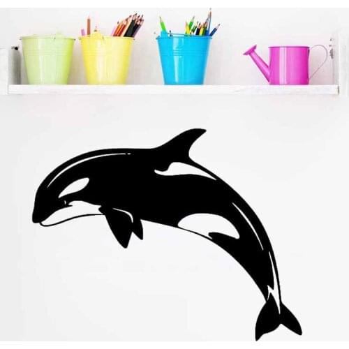 ZOOYOO Baby Kids Bedrooms Decorative Wall Stickers Whale Sea Animals Vinyl Wall Art Mural Removable Home Sticker