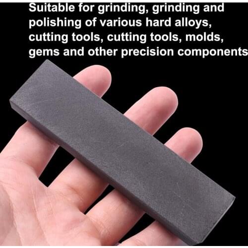 Best Quality 1Pcs 800# Grit Boron Carbide Whetstone GrindStone 100x25x10mm Oil Stone For Kitchen Knife Abrasive Block