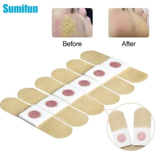 12pcs Sumifun Foot Corn Removal Medical Plaster Calluses Plantar Warts Thorn Plaster For Relieving Pain Sticks Foot Care D1360