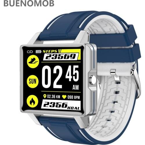 BUENOMOB SmartWatch Men Women Waterproof Sports Watches Heart Rate Blood Pressure Sleep Tracking For iOS Android smart phone