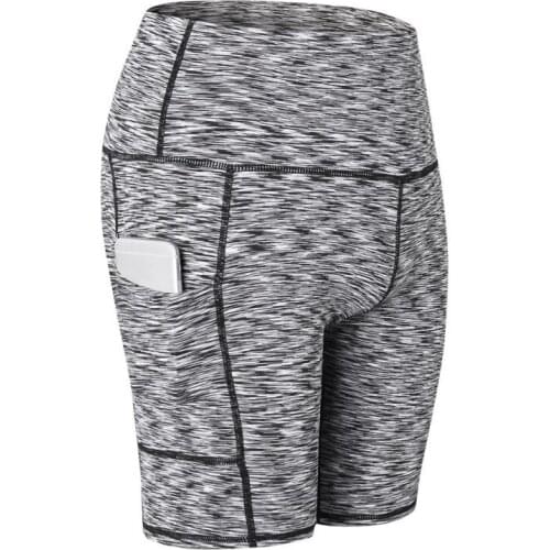 Quick-drying Tight-fitting Stretch Fitness Shorts Women Breathable Running Yoga Gym Pants S-XXXL Sports 6 Colors