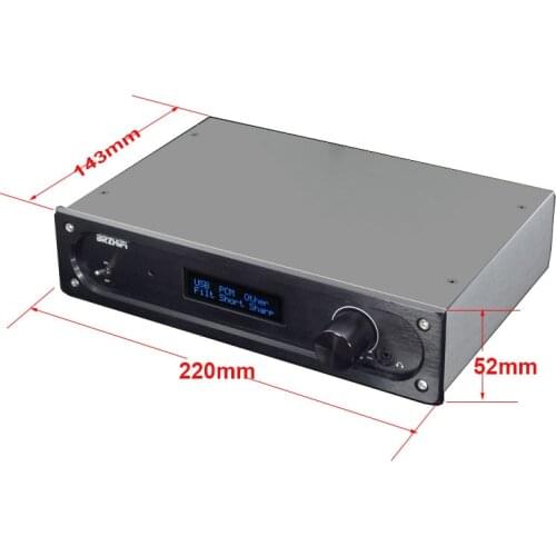 Hifivv Decoder For Amplifier DSD 2021 New SU3B ES9038PRO Asynchronous Decoding DAC Amp Bluetooth 5.1 Fully Balanced Output