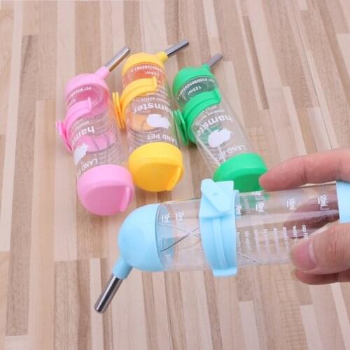 125ml Pet Dog Bird Hamster Hanging Bottle Auto Feeder Rabbit Water Dispenser Hot