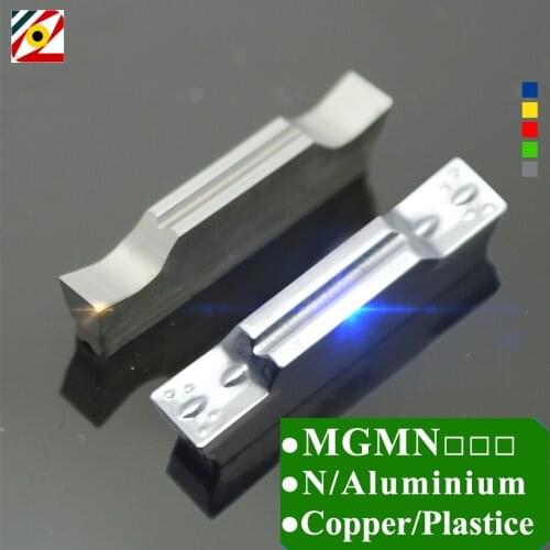 EDGEV 10PCS MGMN200 MGMN250 MGMN300 MGMN400 MGGN Turning Toools Inserts Grooving Parting off Slotted Blade Aluminium Copper