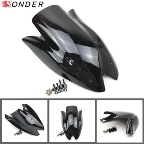 Screen Windshield Z 1000 10 11 12 13 14 Windscreen Airflow Wind Shield Deflectors For Kawasaki Z1000 2010 2011 2012 2013 2014
