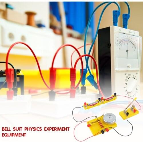 Invention Experiment Material Kids Toys Electrical Trembler Bell Model Science Projects Teaching Educational Equipment