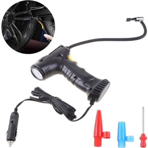 Handheld 120W Air Compressor Wireless Tire Inflator Equipment with Digital Display for Car Motorcycle Bicycle