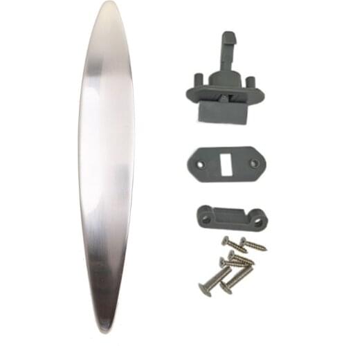 Metal Push Handle RV Home Cabinet Drawer Doorknob Wearproof Furniture Wall Cupboard Handle Boat Hardware Handle