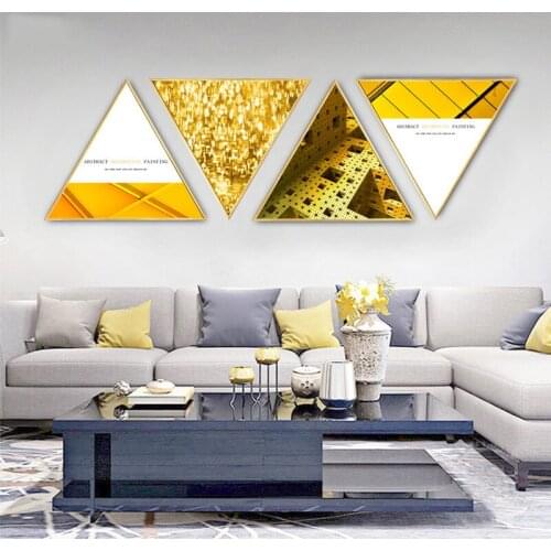 Cuadros Decoracion Dormitorio Triangular Wall Art Canvas Posters And Prints Abstract Instagram Nightmare Before Christmas