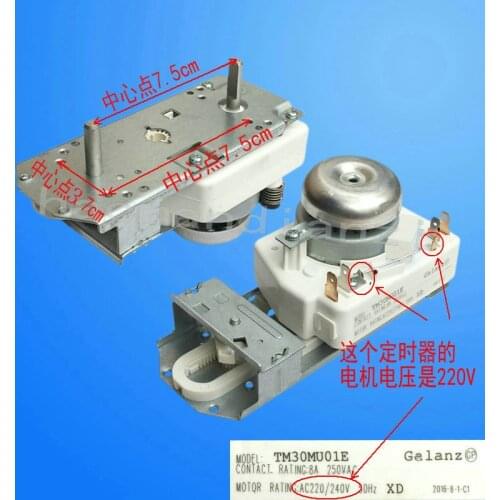New Galanz microwave oven timer TM30MU01E 220v mechanical timer for CENTEK CT-1575 Microwave Oven Parts