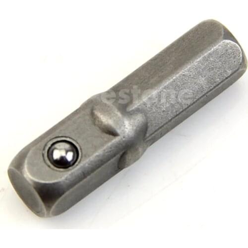 OOTDTY F85 Hex Power Drill Bit Driver Socket Bar Wrench Adapter Extension 1/4" 25mm