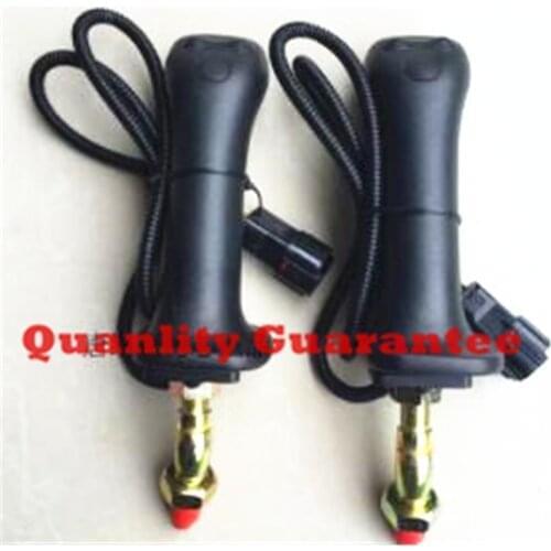 Operating lever handle rubber double button handle dustproof for fittings excavator DOOSAN DH60/150/215/225-9 R60-9