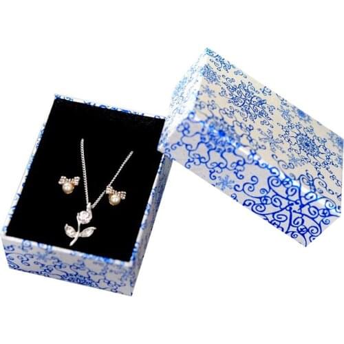 Jewelry organizer box Engagement Ring For Earrings Necklace Display Cases 11x7x3cm Gift Pendant Storage Packaging Bracelet Boxes
