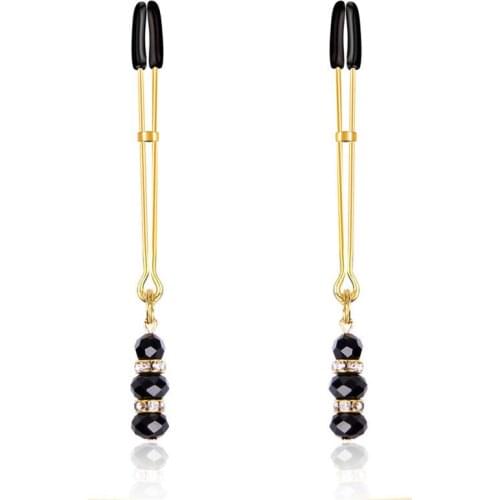 1 Pair Adult Game Nipple Clamps Clit Clamp Adjustable Erotic Product Sex Toys for Couples with Jewelry Breast Clips