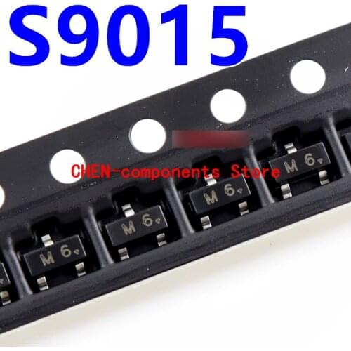 100pcs S9015 SMD triode SOT-23