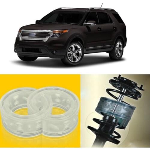 2pcs Power Front /Rear Shock Suspension Cushion Buffer Spring Bumper For Ford Explorer