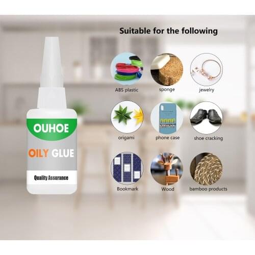 30/50ML Welding High-Strength Oily Glue Instant Glue For Ceramic Impacttough Glue Never Loose Adhesive Power Without Strong Odor