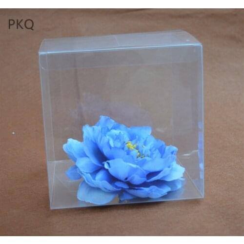 50pcs,Wedding Transparent Favour Boxes Clear Sweet Candy Gift Bags Jewelry Toy display box Wedding favor Decoration