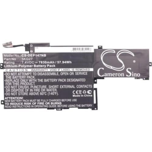 Cameron Sino 7830mAh battery for DELL Inspiron 14 7000 14-7437 5KG27 C4MF8 Notebook, Laptop Battery