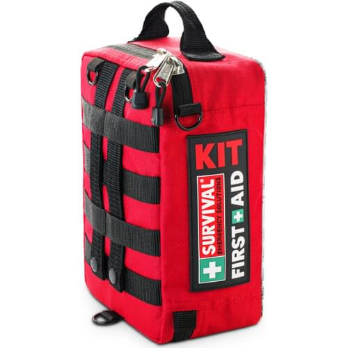 High Quality Medium Empty Household Multi-Layer First Aid Kit Outdoors Car Bag First Aid Bag Survival Medine Travel Rescue Bag