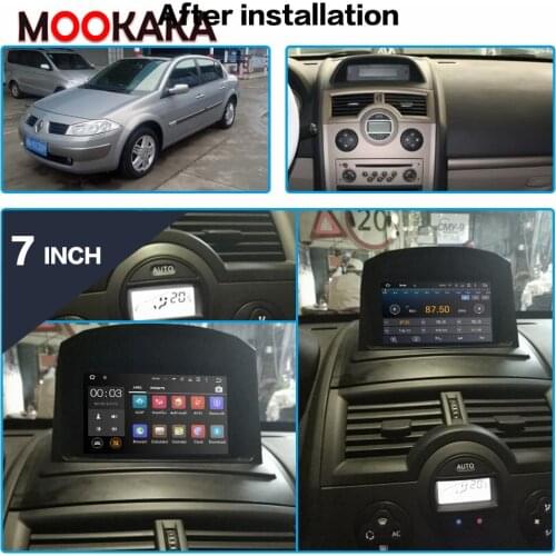 Carplay Android 10 Screen Car Multimedia DVD Player for Renault Megane 2 Fluence 2004-2009 GPS Navi Audio Radio Stereo Head Unit