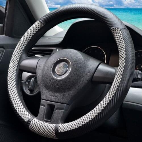 Cover on Steering Wheel ice silk braiding tecnologia Accessorie 35/36/37/38/39/40cm For Tacoma e90 e87 subaru forester2004