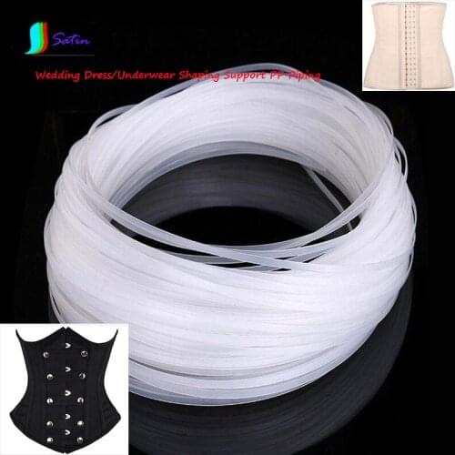 Hot Sale Corset/girdle/shaping Underwear Fish Bone,Wedding dress/Underwear Shaping Support Material Accessory PP Piping S0036L
