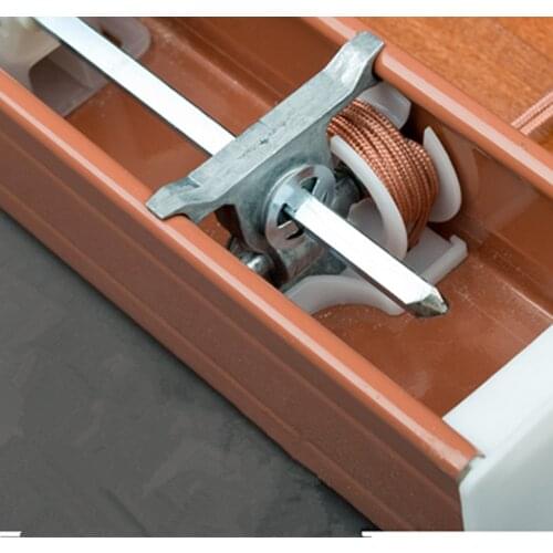 Tilt mechanism for 50MM wooden venetian blinds high profile head track