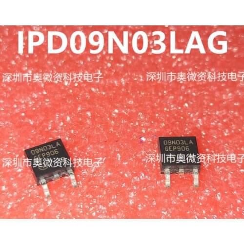 Xinyuan 10PCS/LOT IPA09N03LA IPD09N03LA TO-252 09N03LA SOT 09N03L 09N03 MOS TO252