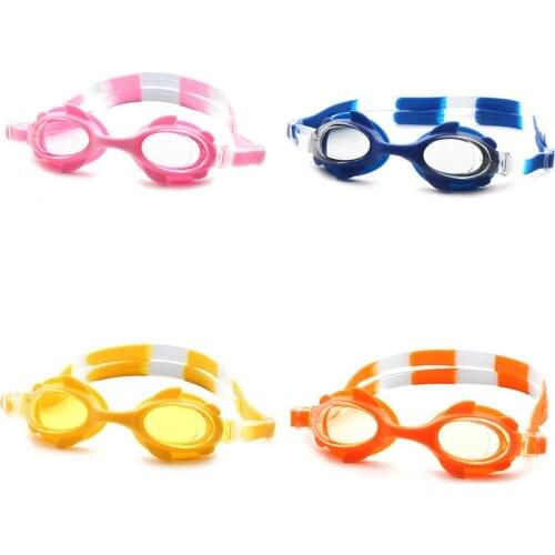 Fashion Children Swimming Glasses Eyewear Anti-UV Waterproof Anti-fog Goggles Outdoor Sports Accessories