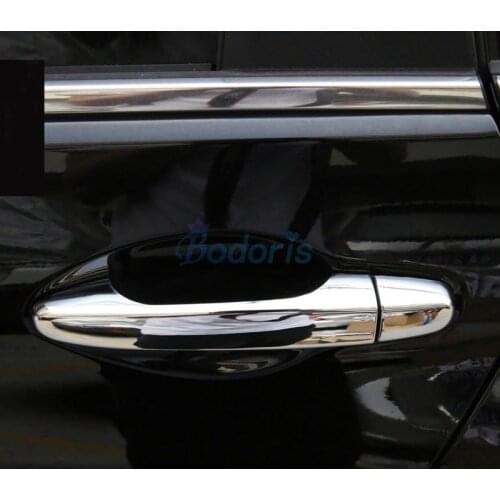 Door Handle Cover Grab Overlay Trims Chrome Car Styling For Honda CRV CR-V CR V 2012 2013 2014 2015 2016 Accessories