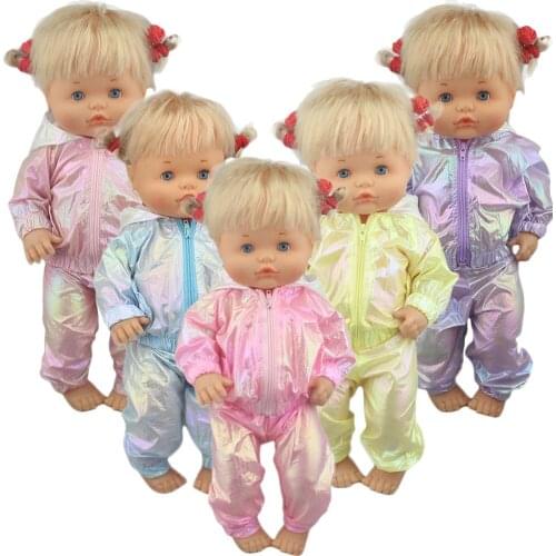 2020 New Lovely suit For 42 cm Nenuco Doll 17 Inches Baby Doll Clothes