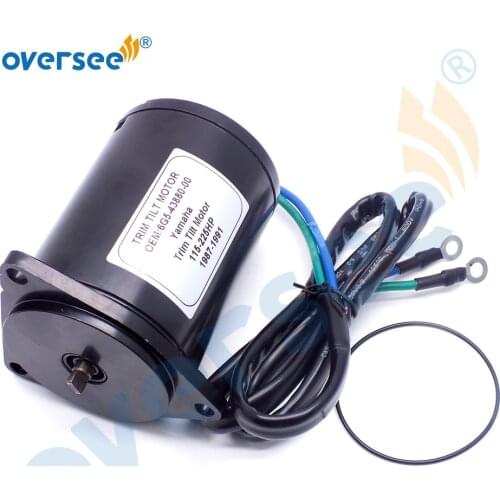 Oversee Outboard 6G5-43880-00 Trim Tilt Motor fit Yamaha 1986-1995 115-225HP 6265 10824