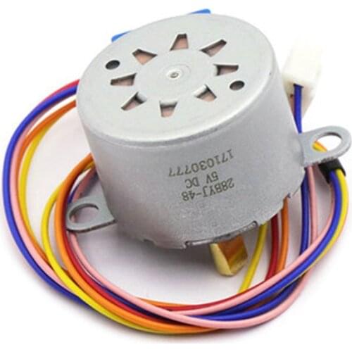 28BYJ-48-5V Reduction Step Motor Gear Stepper Motor 4 Phase Step Motor Motor for pcb board flex cable