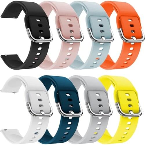 Watch Band For Huami Amazfit GTR 2 2E SIM 22mm Strap for Huami Amazfit GTR 47mm Nexo Pace Soft Silicone Replacement Accessories