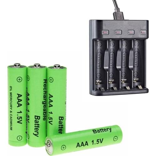 AA/AAA Rechargeable 1.5V 2800MAh Alkaline Batteries Backup Power For Electronic Equipment Flashlight MP3 Player Toy Watch